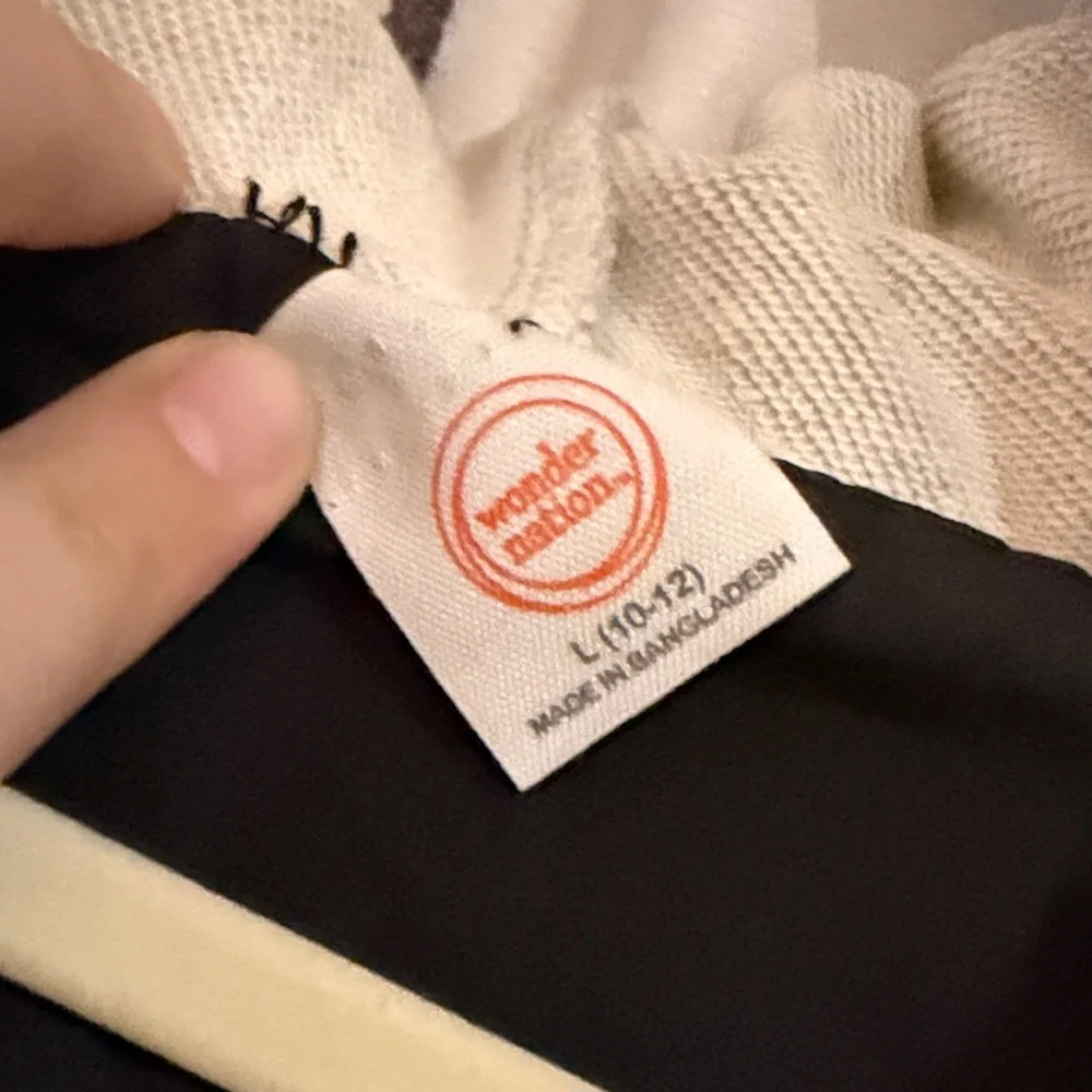 Wonder Nation Classic Black Leather Jacket - Picture 2 of 3